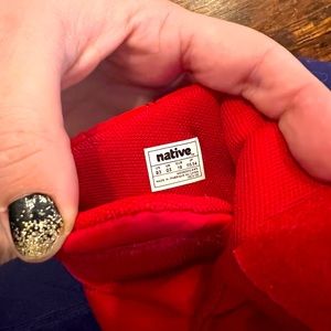 Red Native Baby Snow Boots